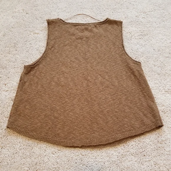 Free People Adelaide Sweater Set Candied Walnut Combo Size L Tank & Pants Set - Picture 5 of 16